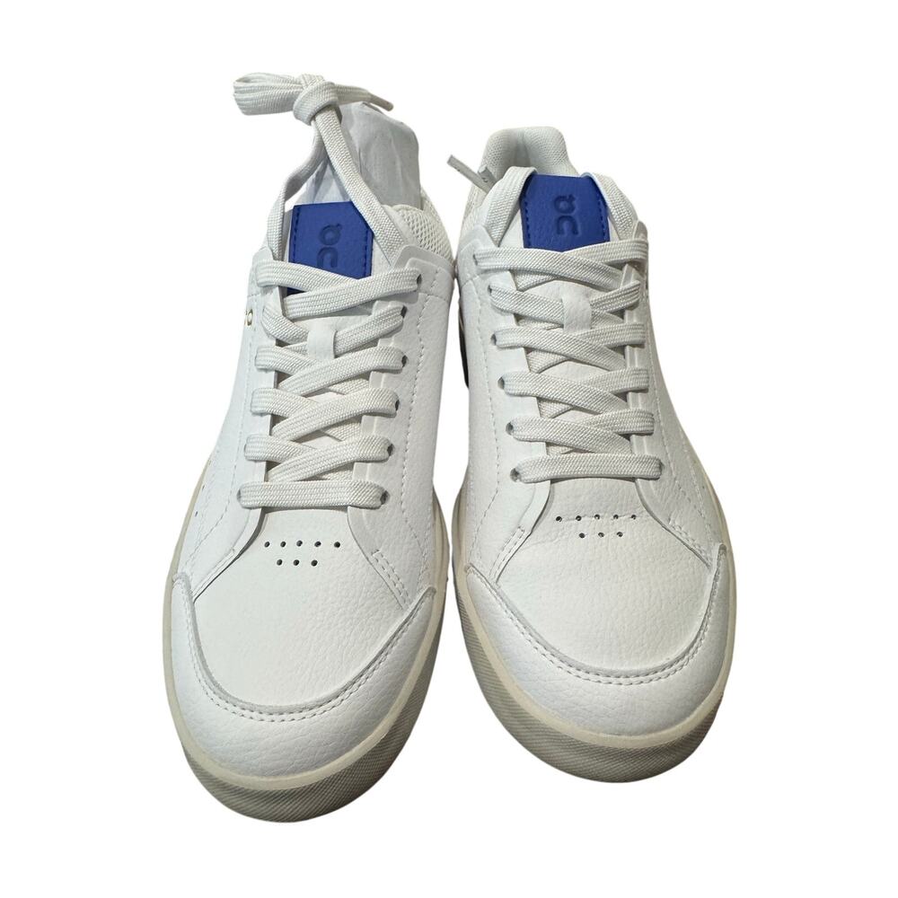 NEW On THE ROGER Centre Court Women’s 5.5 White Indigo Federer Sneakers
